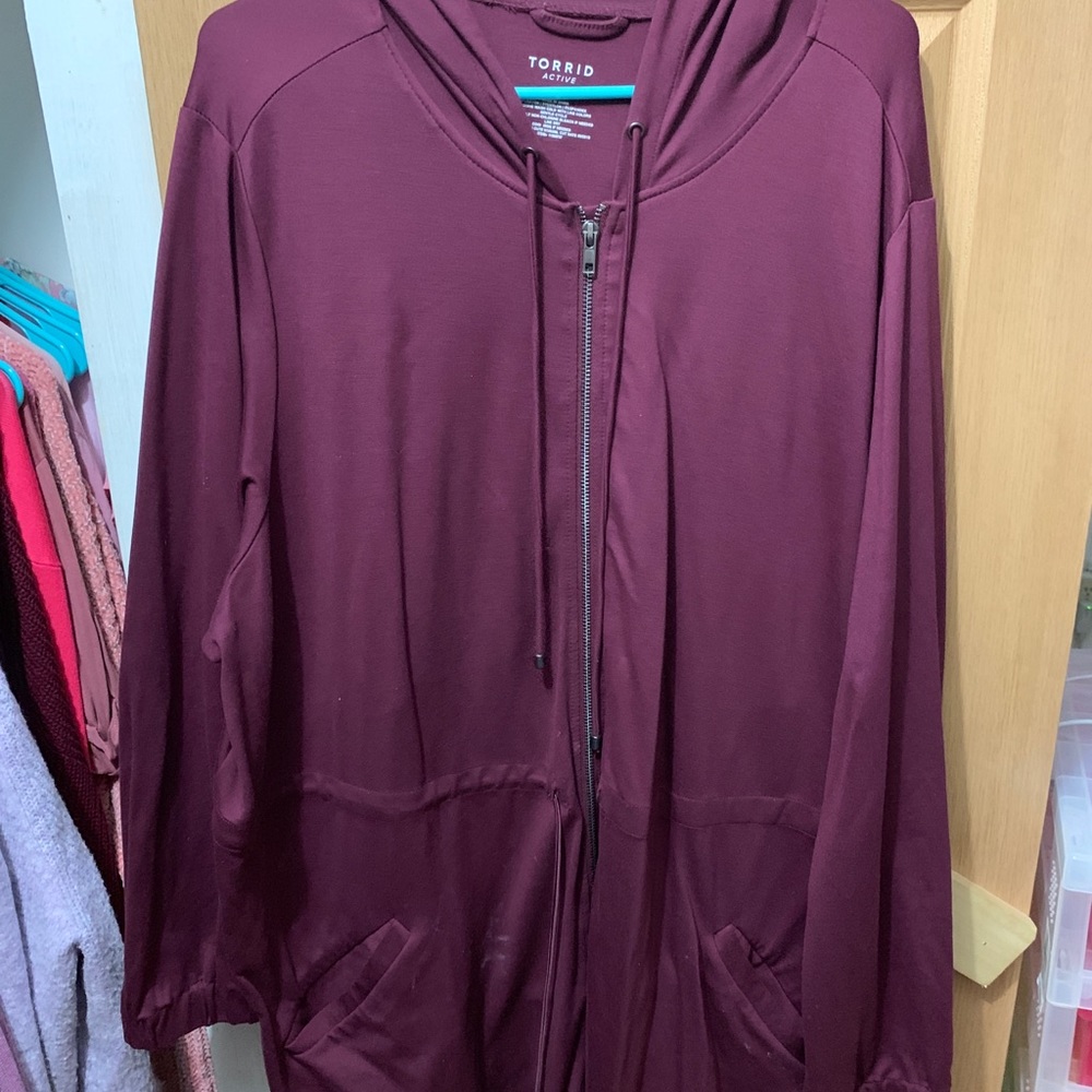 Torrid active 4 utility jacket